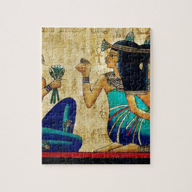 ANCIENT EGYPT PAINTING JIGSAW PUZZLE (Vertical)