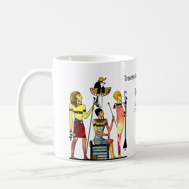 Ancient Egypt Pharaohs Lavish Ormamentation Coffee Mug (Left)
