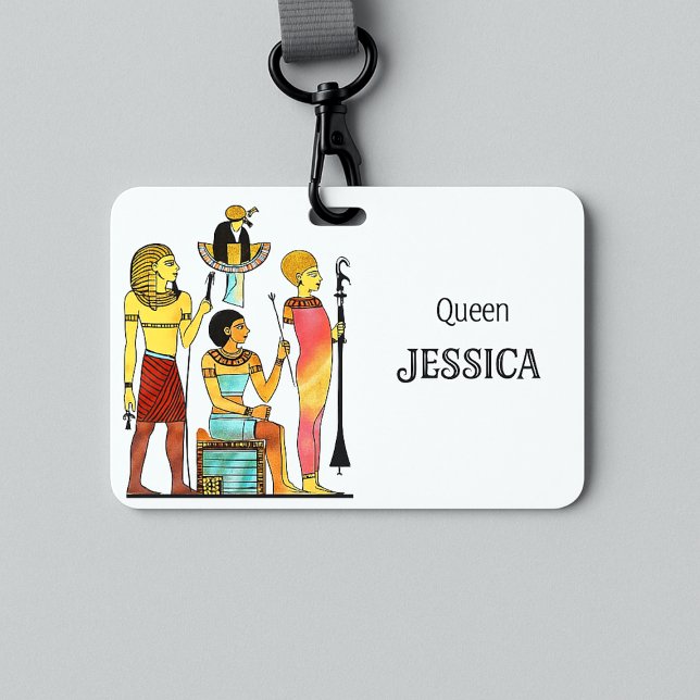 Ancient Egypt Pharaohs Lavish Ormamentation Name Tag (Creator Uploaded)