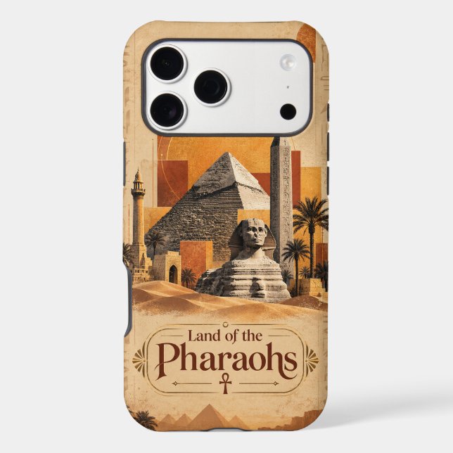 Ancient Egypt Pharaohs & Pyramids Heritage iPhone  (Back)