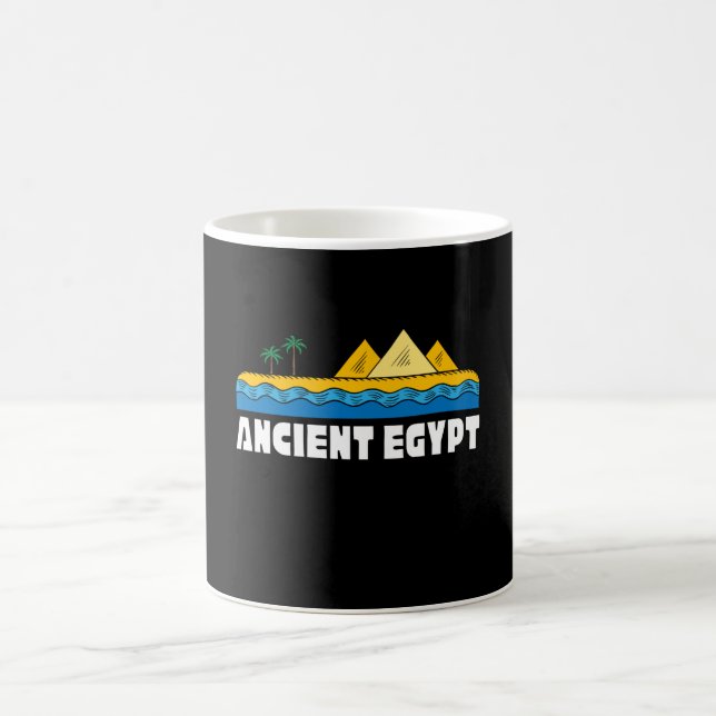 Ancient Egypt T Shirt, Pyramids Tee Coffee Mug (Center)