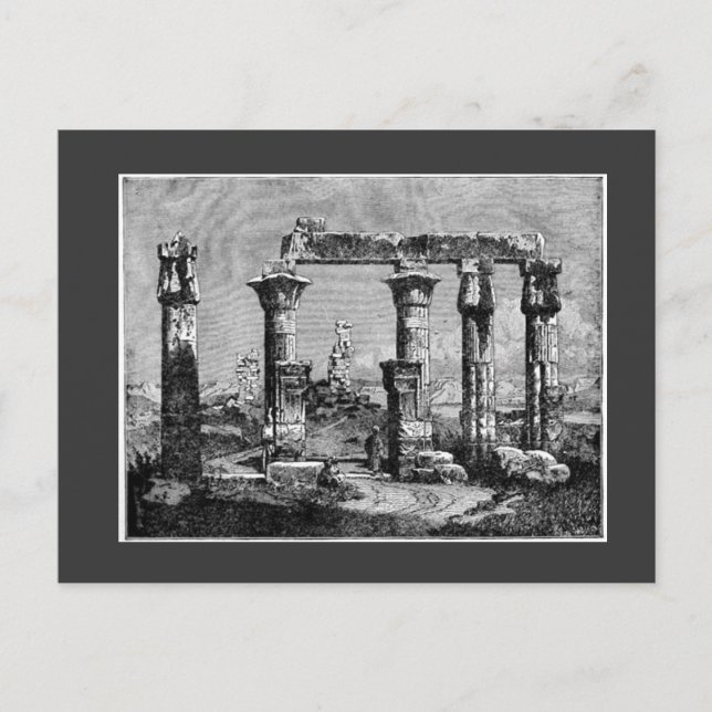 Ancient Egypt Temple Postcard (Front)