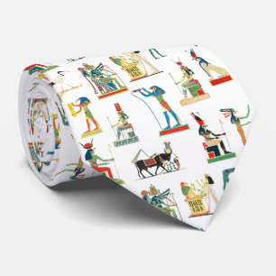 Ancient Egypt Vintage Egyptian Pattern Tie