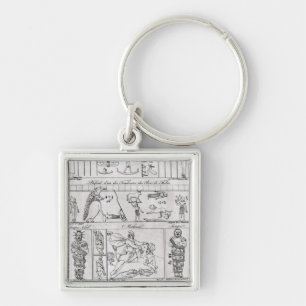 Ancient Egyptian and Persian Key Ring