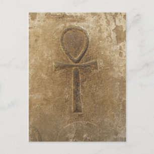 Ancient Egyptian Ankh, Key of Life Postcard