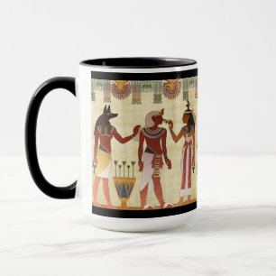 Ancient Egyptian Anubis Pharaoh Cleopatra Mug
