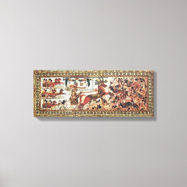 Ancient Egyptian Art Canvas Print (Front)
