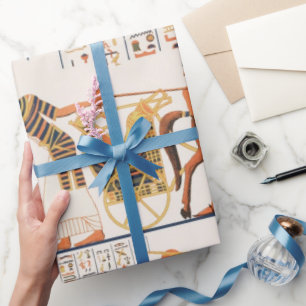 Ancient Egyptian art pattern Wrapping Paper