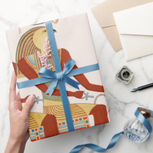 Ancient Egyptian art pattern Wrapping Paper