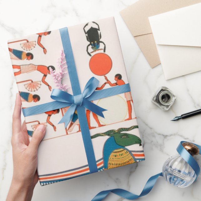 Ancient Egyptian art pattern Wrapping Paper (Gifting)
