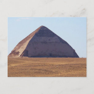 Ancient Egyptian Bent Pyramid - Dahshur Postcard