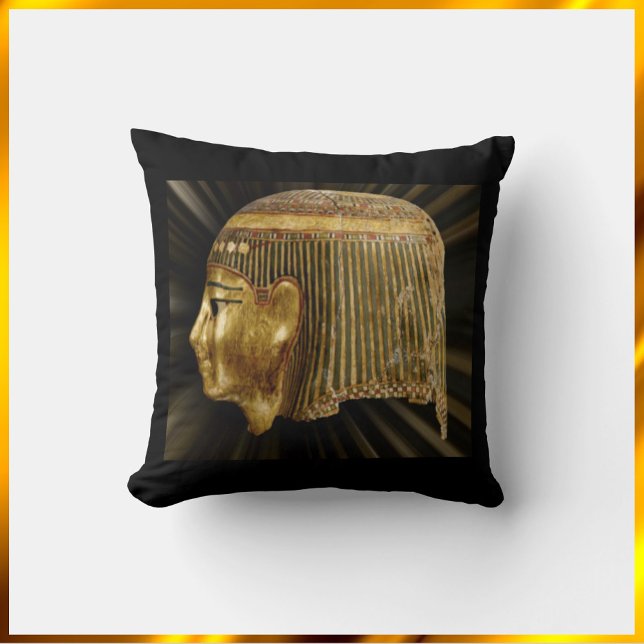 Ancient Egyptian Black and Gold Cushion (Creator Uploaded)