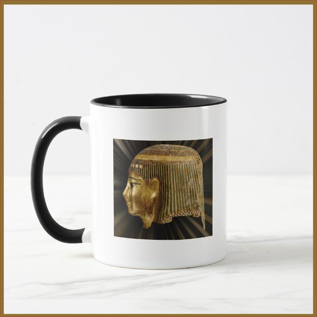 Ancient Egyptian Black and Gold Mask Mug (Creator Uploaded)