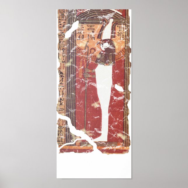 Ancient Egyptian Book of the Dead - Horus Poster (Front)