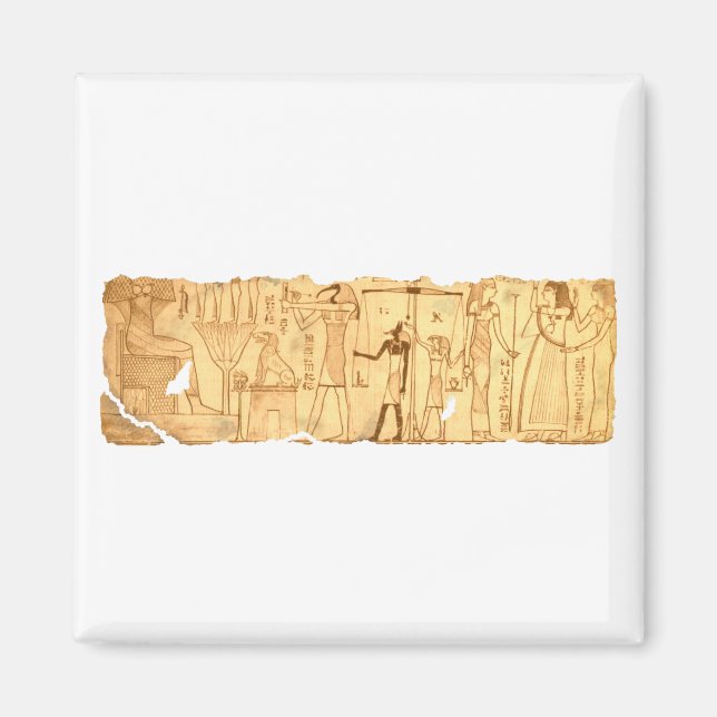 Ancient Egyptian Book of the Dead Last Judgement Magnet (Front)