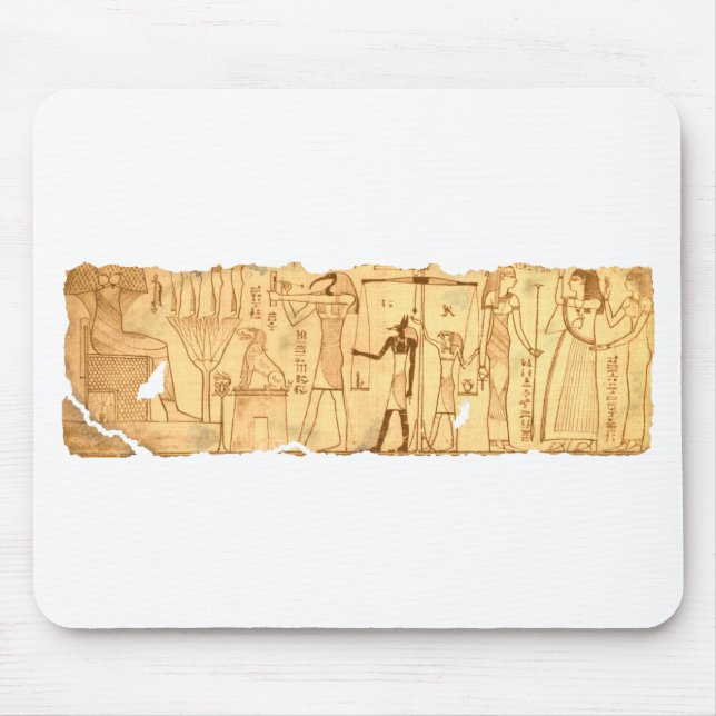 Ancient Egyptian Book of the Dead Last Judgement Mouse Pad (Front)