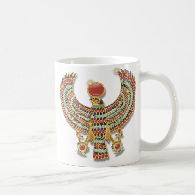 Ancient Egyptian Falcon pectoral Coffee Mug (Right)