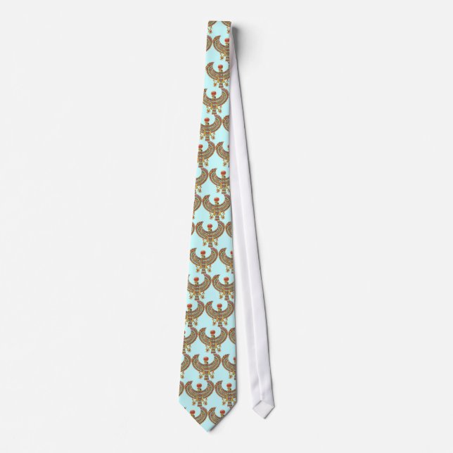 Ancient Egyptian Falcon pectoral Tie (Front)