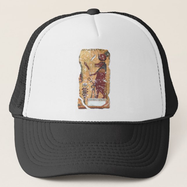 Ancient Egyptian Goddess Hathor Trucker Hat (Front)