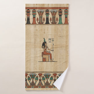 Ancient Egyptian Goddess Isis Bath Towel