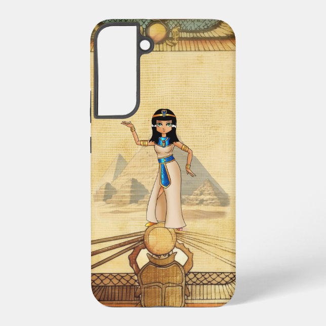 Ancient Egyptian Goddess Isis Winged Phone Case  (Back)