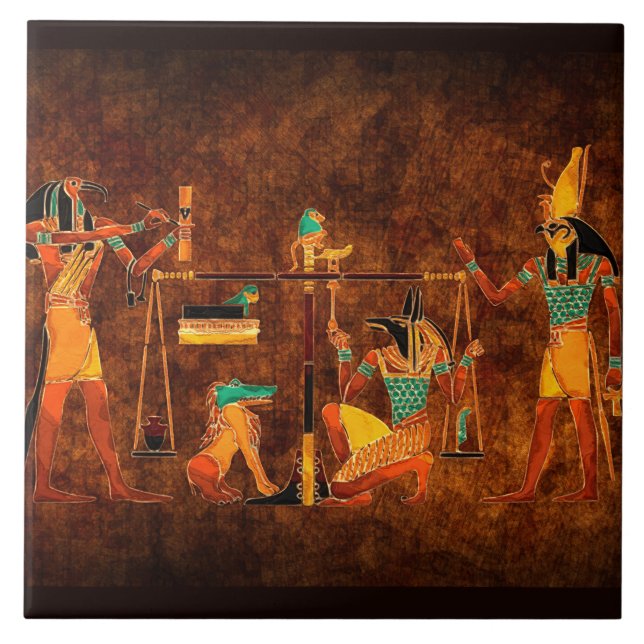 Ancient Egyptian Gods Tile (Front)
