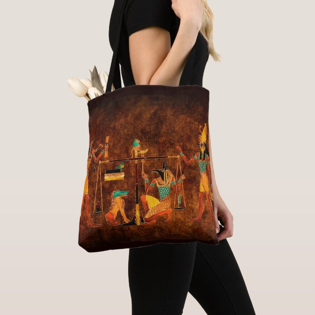 Ancient Egyptian Gods Tote Bag (Close Up)