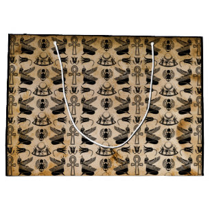 Ancient Egyptian Hieroglyph Themed  Gift Bag