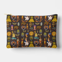 Ancient Egyptian Hieroglyphic Pattern Symbol