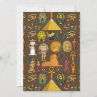 Ancient Egyptian Hieroglyphic -Pattern Symbol