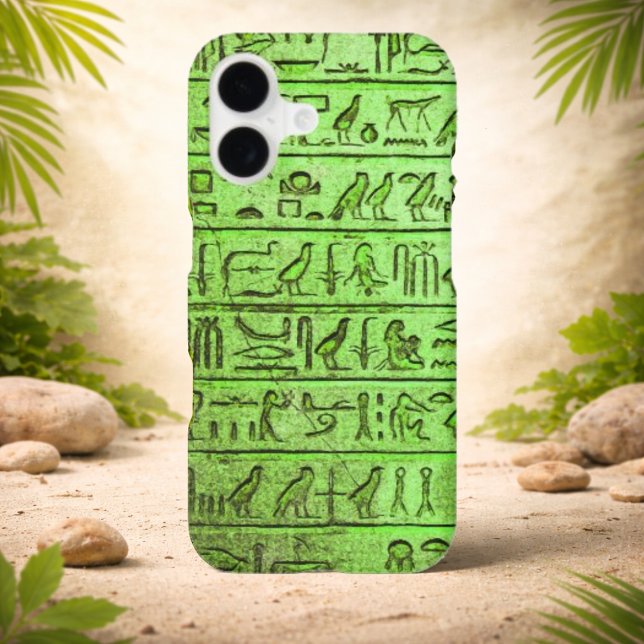 Ancient Egyptian Hieroglyphs Green (Creator Uploaded)
