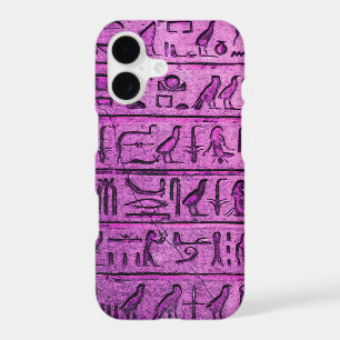 Ancient Egyptian Hieroglyphs Purple iPhone 7 Case
