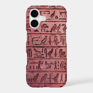 Ancient Egyptian Hieroglyphs Red iPhone 7 Plus