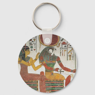 Ancient Egyptian Horus Key Ring