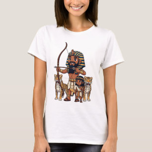 Ancient Egyptian Hunt with Leopards T-Shirt