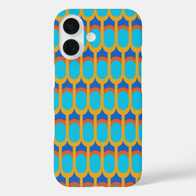 Ancient Egyptian Kemet Feather Pattern Case-Mate iPhone Case (Back)