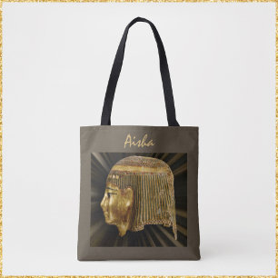 Ancient Egyptian Mummy Mask Artefact Tote Bag