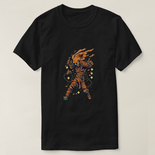 Ancient Egyptian Mummy T-Shirt (Design Front)