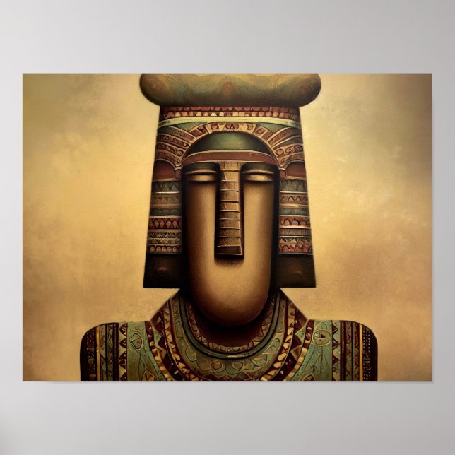 Ancient Egyptian Painting Poster (Front)