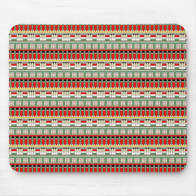 Ancient Egyptian Pattern 01 Mouse Pad (Front)