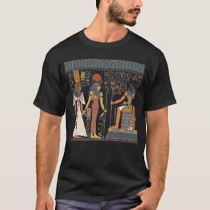 Ancient Egyptian Pharaoh Queens holding hands vale T-Shirt