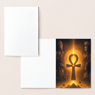 Ancient Egyptian Postcard Pharaonic Art Design b