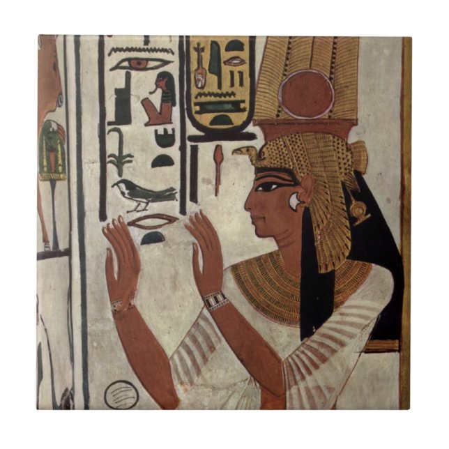 Ancient Egyptian Queen [Nefertari] Tile (Front)