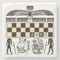 Ancient Egyptian Senet Board