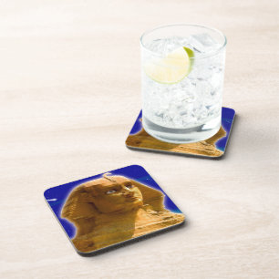 Ancient Egyptian Sphinx at Giza Art Design Coaster