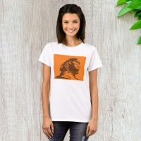 Ancient Egyptian Sphinx Bold Orange And Brown