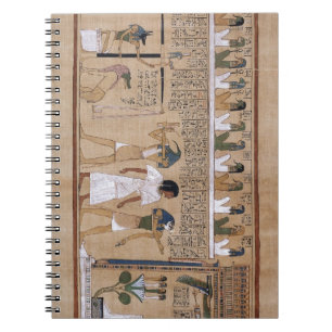 Ancient Egyptian Spiral Notebook
