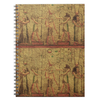 Ancient Egyptian Temple Wall Art Notebook