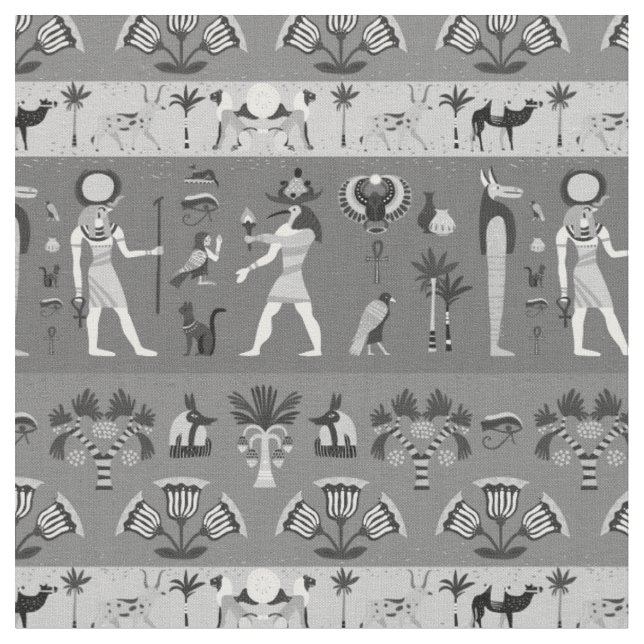 ancient egyptian tomb art mummy fabric (Close Up)