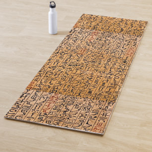  Ancient Egyptian Writing  Yoga Mat